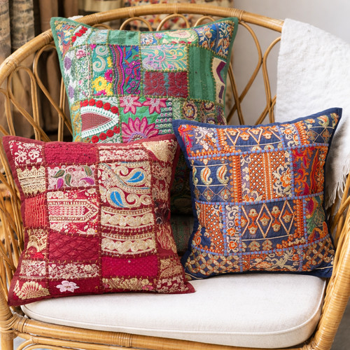 Indian hand cut patchwork - indian, hand-cut